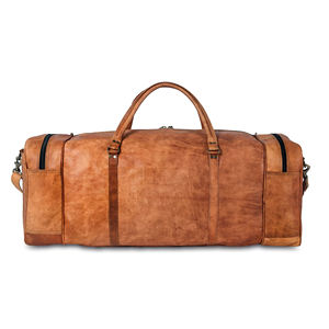 Sac de sport portable en cuir véritable de haute qualité, nouveau design, grande capacité, 100% authentique, en vente à prix raisonnable - Product Image 5