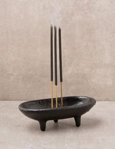 Quemador de incienso de serpiente de latón hecho a mano, soporte aromático religioso para uso en todas las estaciones, precio al por mayor, serpiente de latón en espiral antigua para incienso - Product Image 2