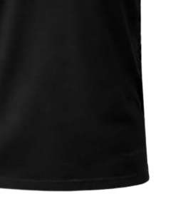 เสื้อโปโลผู้ชายสีดำแบบกำหนดเอง ผ้าฝ้าย คอปกและปลายแขนเสื้อสีแดงตัดกัน ทรงคลาสสิก สวมใส่สบายสำหรับฤดูร้อน รับผลิตแบบ OEM จำนวนมาก - Product Image 6