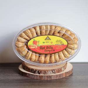 Custom Packaging W180 Roasted Cashew <b>Nuts</b> Vietnam Factory Direct Supply Buttery Salty Flavor Oval Gift Box 400g Premium Organic - Product Image 6