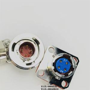 Y11X-1007TJ2 ขั้วต่อปลั๊กแบบวงกลม 7 พิน แบบปิดผนึกสำหรับการบิน GJB101A - Product Image 5