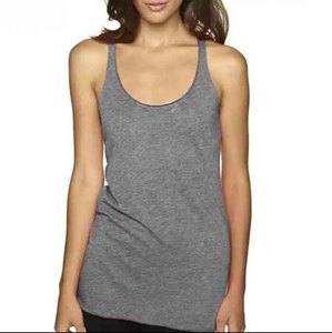 Camiseta de Yoga de Alta Calidad para Mujer, Estilo Racerback, Personalizable, con Cuello Cuadrado, Transpirable, con Logotipo Frontal - Product Image 6