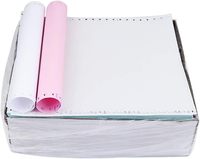 Papel Autocopiativo NCR de Pulpa de Madera de 2-6 Capas y 60 g/m² Personalizado de Fábrica al por Mayor para Recibos de Pago, Facturas, Opciones Multicolor