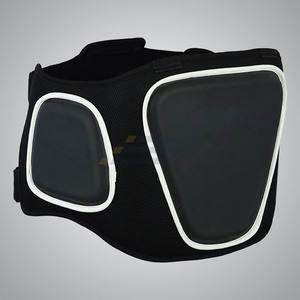 OEM Adjustable Blue Boxing Chest Guard Custom Logo Made In Pakistan MMA Use Leather <b>Dummy</b>-Type Made By Pakistan - Product Image 3