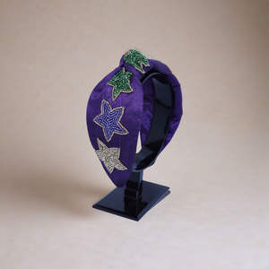 Nouveaux serre-têtes brodés à la main avec perles, pour les soirées de jeux, les événements, les fêtes, tendance, personnalisés, accessoires pour cheveux - Product Image 6