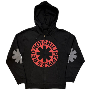Sweat à capuche zippé intégral style rétro sportif, coupe ample, imprimé, style de luxe, conception personnalisée, style unique, 350 GSM, coupe classique - Product Image 3
