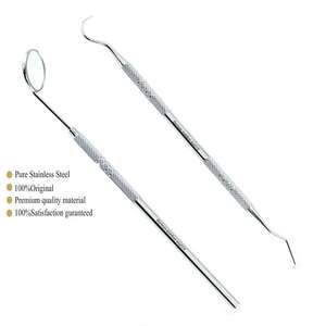 Mejor Precio: Set de 3 Instrumentos Dentales Manuales Básicos (Explorador y Pinzas College), Certificación CE, Conformidad MOL, Herramientas Quirúrgicas Clase I - Product Image 2