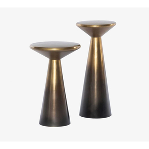 High-End Modern Sofa <b>Side</b> <b>Table</b> Beside Decorative <b>Black</b> Color Metal Corner <b>Table</b> Living Room Balcony Round Coffee <b>Table</b> - Product Image 6