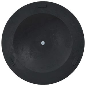 Base per Ombrellone da Patio in Poliresina Bronzata dal Design Elegante, 28,7 Libbre - Product Image 5