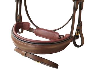 Top Qualitiy Dressage Bridle with Crank Noseband Customize Bridle with Soft <b>Padding</b> and <b>Smart</b> Dressage Nose Band in Cheap Price - Product Image 4