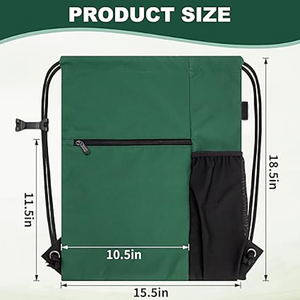 SHAGHAF SPORTS WEAR Custom Blue Microfiber <b>Drawstring</b> Backpack Men Women | <b>Waterproof</b> Gym <b>Bag</b> | Lightweight Travel 50-70L - Product Image 2