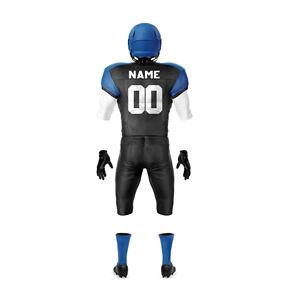 Custom American Football Match Uniform Set Breathable Polyester Jersey with Durable Pants Bulk Wholesale - Product Image 4