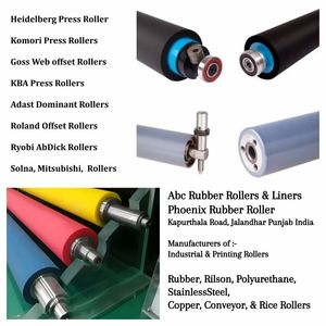 Rouleaux en caoutchouc Heidelberg SM 72, rouleaux Rilson, Sorm, Sormz, Speedmaster, hybrides, qualité allemande, garantie 1 an, durée de vie 5 ans, prêts à imprimer - Product Image 2