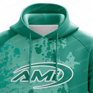 Sudadera Deportiva Personalizada con Estampado 3D de Equipo de Fútbol Americano, Tejido Grueso y Antiencogimiento - Product Image 2