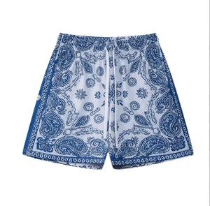 Pantalones Cortos Deportivos de Malla para Hombre, de Doble Capa, 100% Poliéster, con Estampado de Camuflaje Rosa y Naranja, Sublimados, de Secado Rápido y Transpirables, para Verano, con una Entrepierna de 5 Pulgadas - Product Image 6