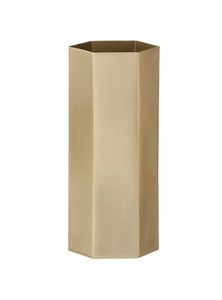 Vase en métal en forme de double entonnoir Art Déco en aluminium, ensemble de 2 vases de table pour la maison et le bureau par Metal Wave - Product Image 4