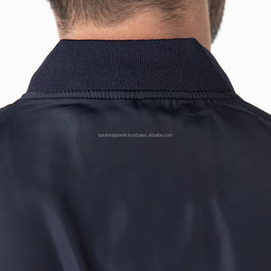 Nardon Apparel Vestes Bomber personnalisées pour hommes Vêtements de sport décontractés d'extérieur Vestes coupe-vent à fermeture éclair complète pour printemps et automne - Product Image 5