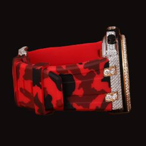 Reloj de Lujo para Hombre con Caja Redonda de Diamantes Moissanite de Dos Tonos Hechos a Mano, con Múltiples Funciones - Product Image 5