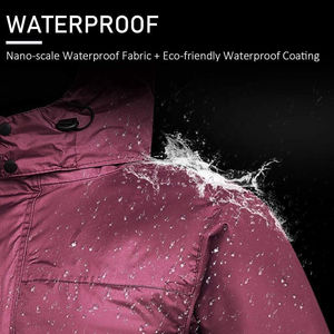 Traje Impermeable de Alta Visibilidad para Todo Clima, Conjunto de Ropa de Trabajo Reflectante para Trabajadores de la Construcción y Servicios Públicos - Product Image 2