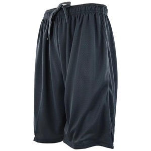 <b>Men</b> Solid Color Polyester Drawstring Shorts Regular Fit Woven Breathable Swim <b>Trunk</b> Black - Product Image 3