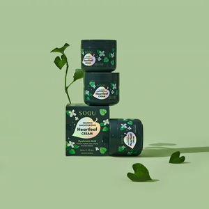 (Crema Calmante) SOQU CREMA CALMANTE Y HIDRATANTE CON HEARTLEAF_k beauty - Product Image 4
