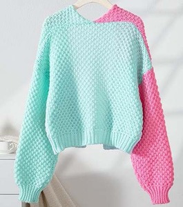 Suéter Oversize de Invierno para Mujer, Color Sólido, Estilo Casual, Tejido Simple, Jersey de Moda Urbana, Suave y Cómodo - Product Image 3