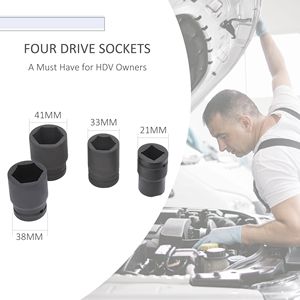 Set di Chiavi Dinamometriche Multipli per Carichi Pesanti, in Acciaio di Alta Qualità, Strumento per Riparazione Camion, Salva-Lavoro, per Auto - Product Image 3