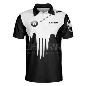 Maillot de sport tendance pour compétition de billard, logo personnalisé, grande taille, tissu doux, uniforme pour entraînement quotidien - Product Image 2