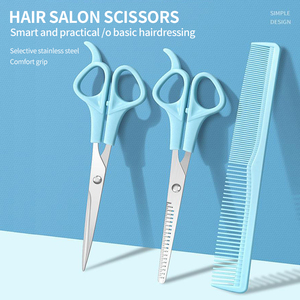 Ciseaux de barbier professionnels pour une coupe et un coiffage précis des cheveux, ciseaux en acier inoxydable tranchants pour salon et barbier - Product Image 6