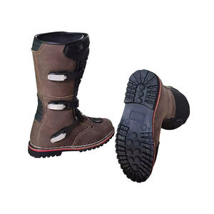 New Fashion Motorbike Racing Shoes Racing Jersey Leather Solid Color Wholesale Professional Auto Racing Motorbike Shoes - Product Image 4