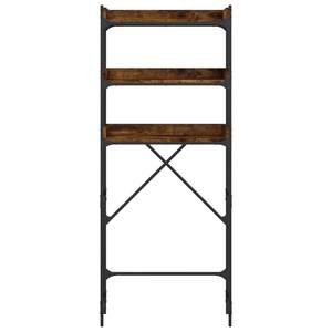 Étagère pour machine à laver en bois d'ingénierie en chêne fumé de 26,4''x9,8''x64,2'' pour votre maison ou votre bureau - Product Image 6