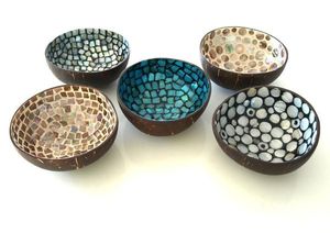 Maceta Ecológica Hecha a Mano con Cáscara de Coco, Ligera, Sostenible, Reutilizable y Biodegradable para Jardín - Product Image 3