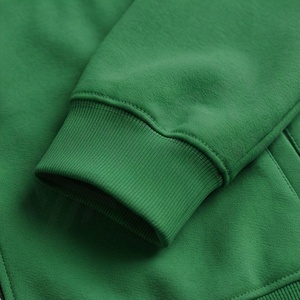 Chándal Verde para Hombre con Cierre Completo, Cuello Alto, Patrón Geométrico, Ropa Deportiva Informal de Poliéster para Otoño - Product Image 6