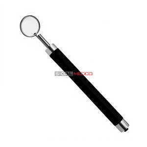 Espejo Bucal Dental de Primera Calidad con Luz LED, Mango de Color Negro, Instrumento de Examen Oral de Acero Inoxidable para Dentistas - Product Image 2