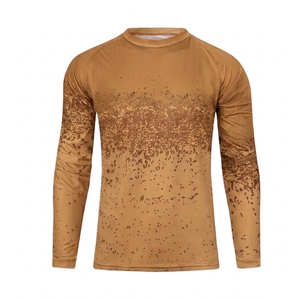Vente en gros de rashguards MMA personnalisés pour hommes UPF50 100% polyester écologique à manches longues, design personnalisé, prix bas, sublimation - Product Image 1