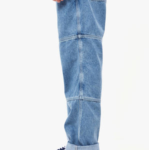 Nouvelle Collection 2026 : Pantalon Salopette en Jean Formel pour Homme, Taille Mi-Haute, Style Urbain, Respirant, Service OEM Personnalisé – Vente en Gros - Product Image 5