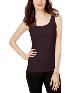 Camisetas de Tirantes para Mujer de Color Sólido, Diseño Personalizado de Alta Calidad, Suministro de Fábrica, Precio Económico, Material de Algodón y Poliéster - Product Image 1