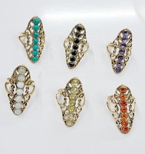 แหวนหินประดับสำหรับผู้หญิง รุ่น GC-RG-292 ปรับขนาดได้ เหมาะสำหรับสาวๆ เป็นของขวัญวันวาเลนไทน์ สำหรับส่งออกทั่วโลกจากอินเดีย - Product Image 1