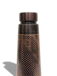 ขวดน้ำทองแดง Aurora Wave ขวดน้ำรักษ์โลก พกพาสะดวก จากผู้ส่งออกอินเดีย ไปยังประเทศไทย (ทองแดงบริสุทธิ์รับรองมาตรฐาน) - Product Image 3