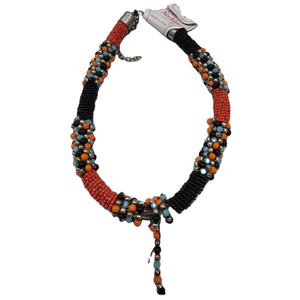 Collar de Resina Rawat Handicrafts, Ecológico, con Tema de Amor, Joyería Artesanal India Hecha a Mano HH-01234 - Product Image 1