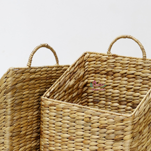 Artex Dong Thap Expositor de revistas de artesanía natural hecho a mano cesta de almacenamiento de algas marinas soporte de libros directo de fábrica - Product Image 3