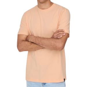 T-shirt léger en trois mélanges pour hommes Pêche - Product Image 1