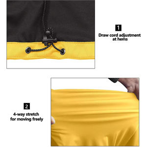 Gilet chauffant unisexe Savvish International OEM personnalisé avec logo, en softshell thermocollé, doublure polaire chaude, imperméable et sans manches - Product Image 4