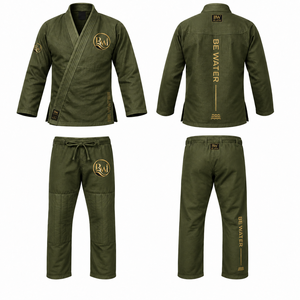 Kimono de BJJ BWI, vêtements de sport blancs, 100% coton, unisexe, adulte, coupe ample, respirant, anti-rétrécissement, 460g, impression par transfert thermique personnalisée - Product Image 1