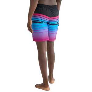Shorts de sublimación para hombre, estilo playa estadounidense y europeo, shorts elegantes para hombre, logotipo privado personalizado, precio económico, fabricación directa en Pakistán. - Product Image 5