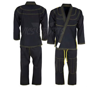High Quality BJJ Gi Sets Top Selling Jiu Jitsu Uniform 100% Cotton Made Jiu Jitsu Kimono Suit - Product Image 5