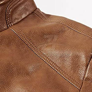 เสื้อแจ็คเก็ตหนังน้ำหนักเบาแบบใหม่ กันลม สำหรับผู้ชาย เสื้อผ้าแฟชั่นสั่งตัดไซส์ได้ เสื้อแจ็คเก็ตฤดูหนาวสำหรับผู้ชาย - Product Image 3