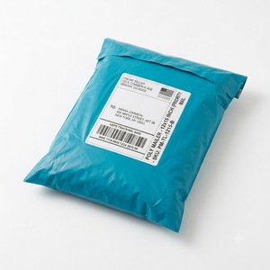 Enveloppes en polyéthylène robustes avec fermeture éclair et couches laminées pour un expédition sécurisée et économique - Product Image 1