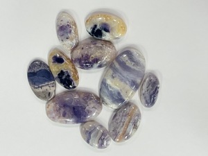 Piedra Natural Púrpura para Cabujón, Grado AA, Lote de 10 Piezas, 35g, Venta al por Mayor, Proveedor a Granel para Fabricación de Joyas, Compradores de China - Product Image 2