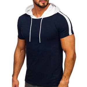 Sudadera con Capucha para Hombre, Sudadera Deportiva Informal para Gimnasio, Camiseta con Capucha de Excelente Calidad, Color Azul Marino, MOQ Bajo - Product Image 3